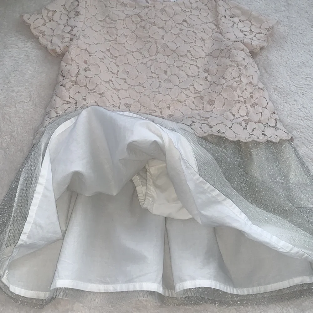 NWOT GAP Baby Lace & Tulle Dress 2 w/Bloomers